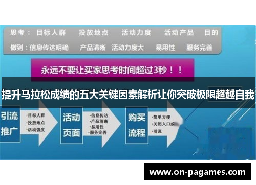 提升马拉松成绩的五大关键因素解析让你突破极限超越自我 提升马拉松成绩的五大关键因素解析让你突破极限超越自我